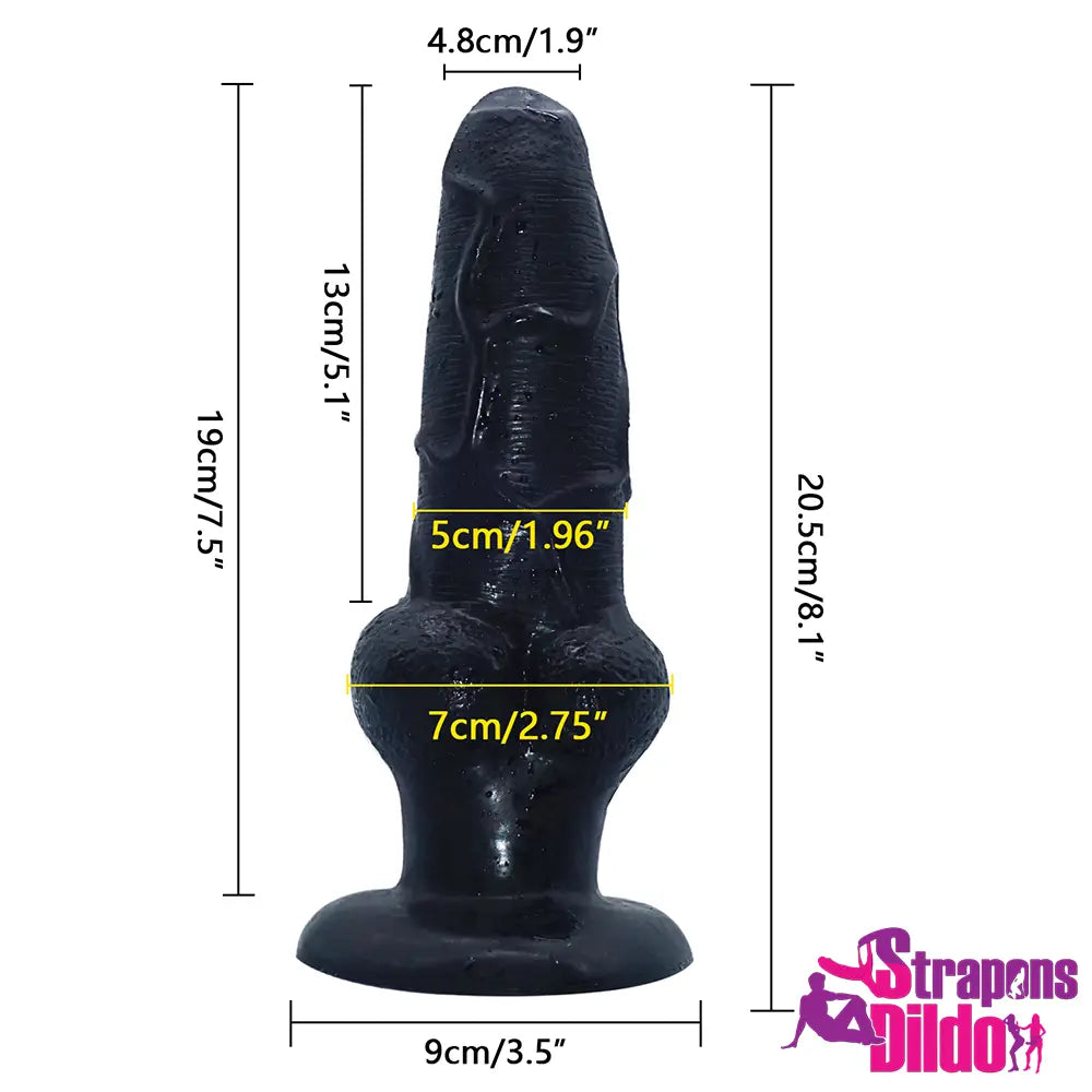 10.6in Animal Wolf Weird Strap on Dildo For Women Love Sex Time - Strap ons Dildo