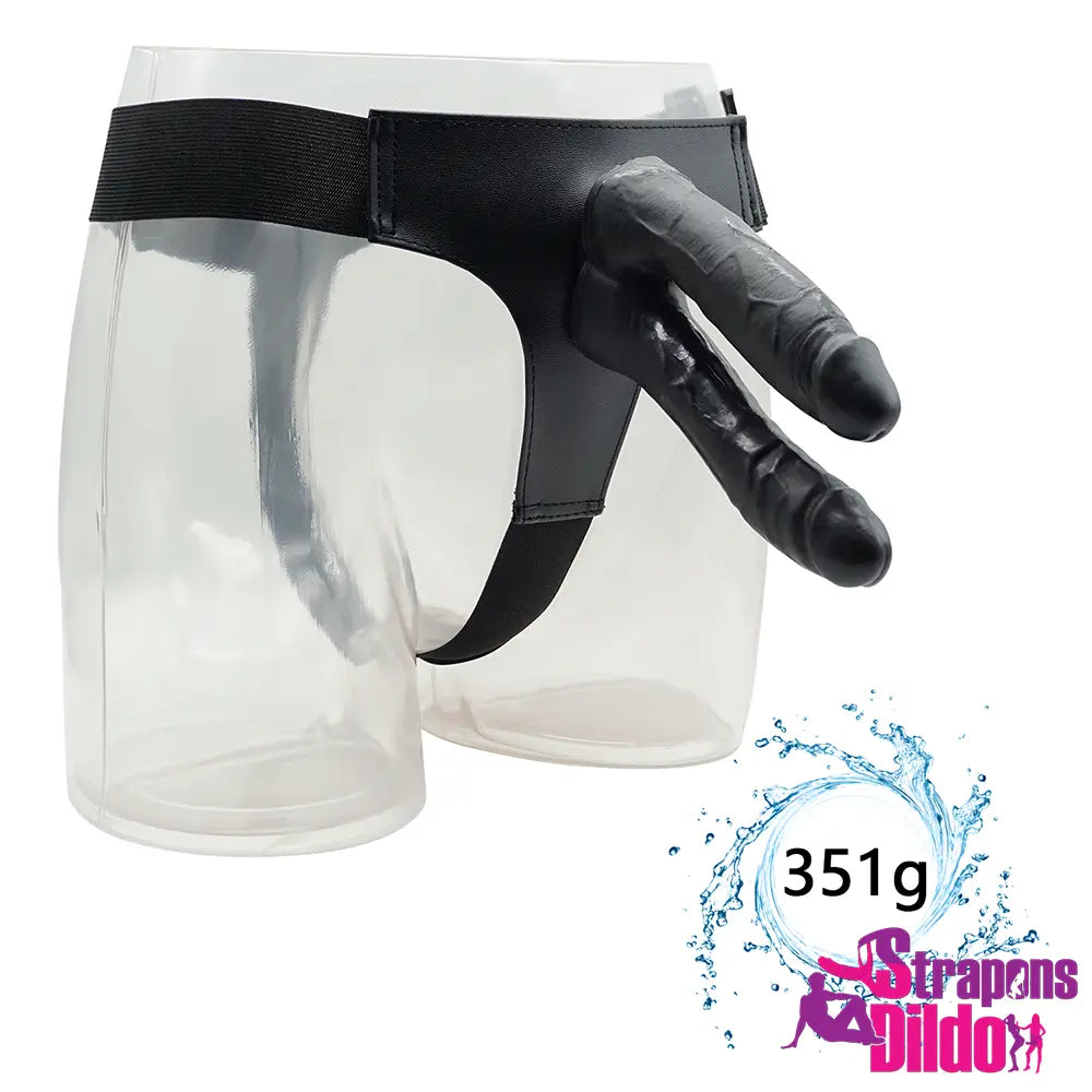 7.48in Double Sided Penetration Strap on Dildo For Anus Vagina - Strap ons Dildo