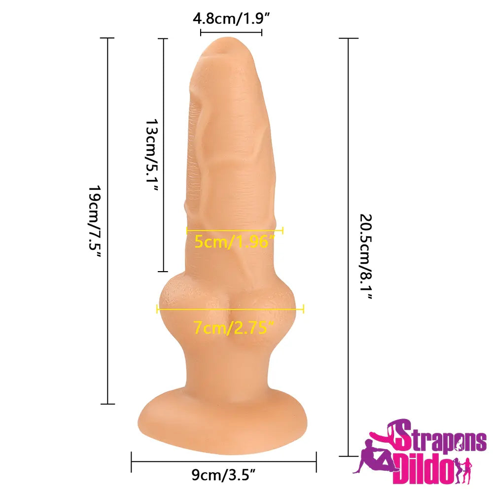 10.6in Animal Wolf Weird Strap on Dildo For Women Love Sex Time - Strap ons Dildo