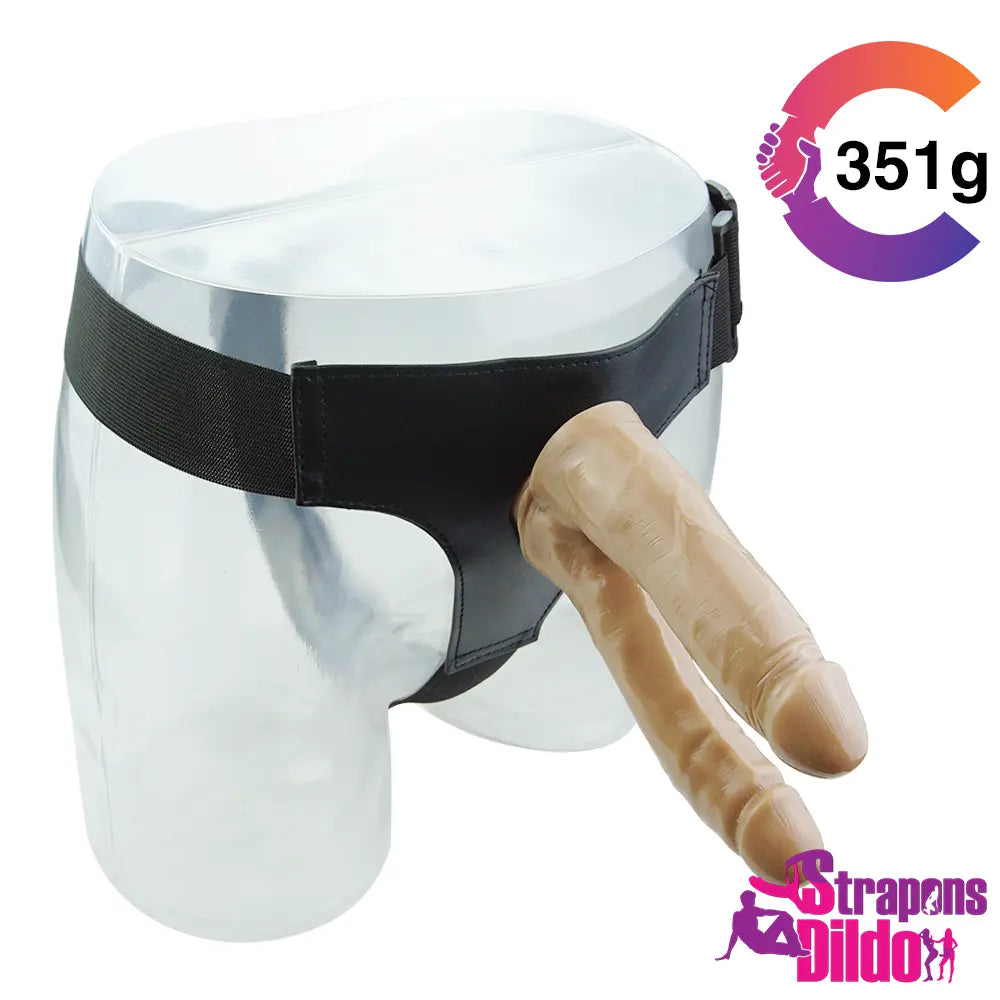 7.48in Double Sided Penetration Strap on Dildo For Anus Vagina - Strap ons Dildo