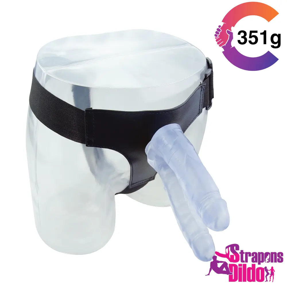 7.48in Double Sided Penetration Strap on Dildo For Anus Vagina - Strap ons Dildo