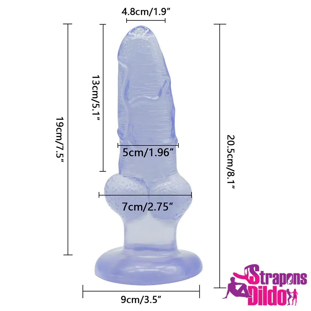 10.6in Animal Wolf Weird Strap on Dildo For Women Love Sex Time - Strap ons Dildo