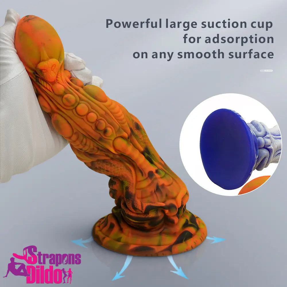 10.43in Big Dragon Monster Silicone Dildo For Anal Vaginal Love Strap ons Dildo