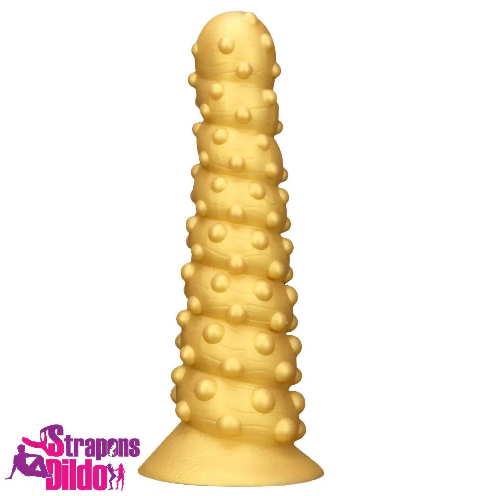 7.48in 11.02in 15in Soft Silicone Spiral Spiked Big Anal Plug Dildo Toy Strap ons Dildo