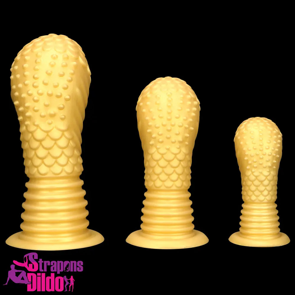 6.1in 8.46in 10.43in Soft Silicone Thick Fantasy Large Butt Plug Dildo Strap ons Dildo