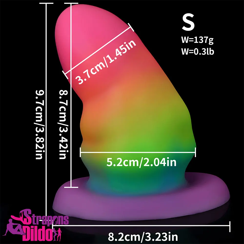 3.42in-7.2in Fantasy Small Silicone Soft Butt Plug Dildo For Anal Love Strap ons Dildo