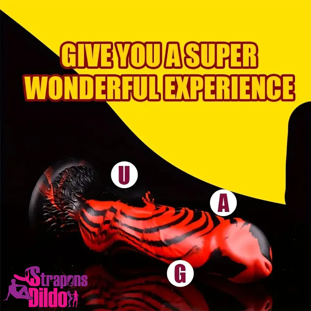 7.24in 7.51in 9.84in 10.62in 12.99in Animal Dog Vaginal Silicone Soft Dildo Strap ons Dildo