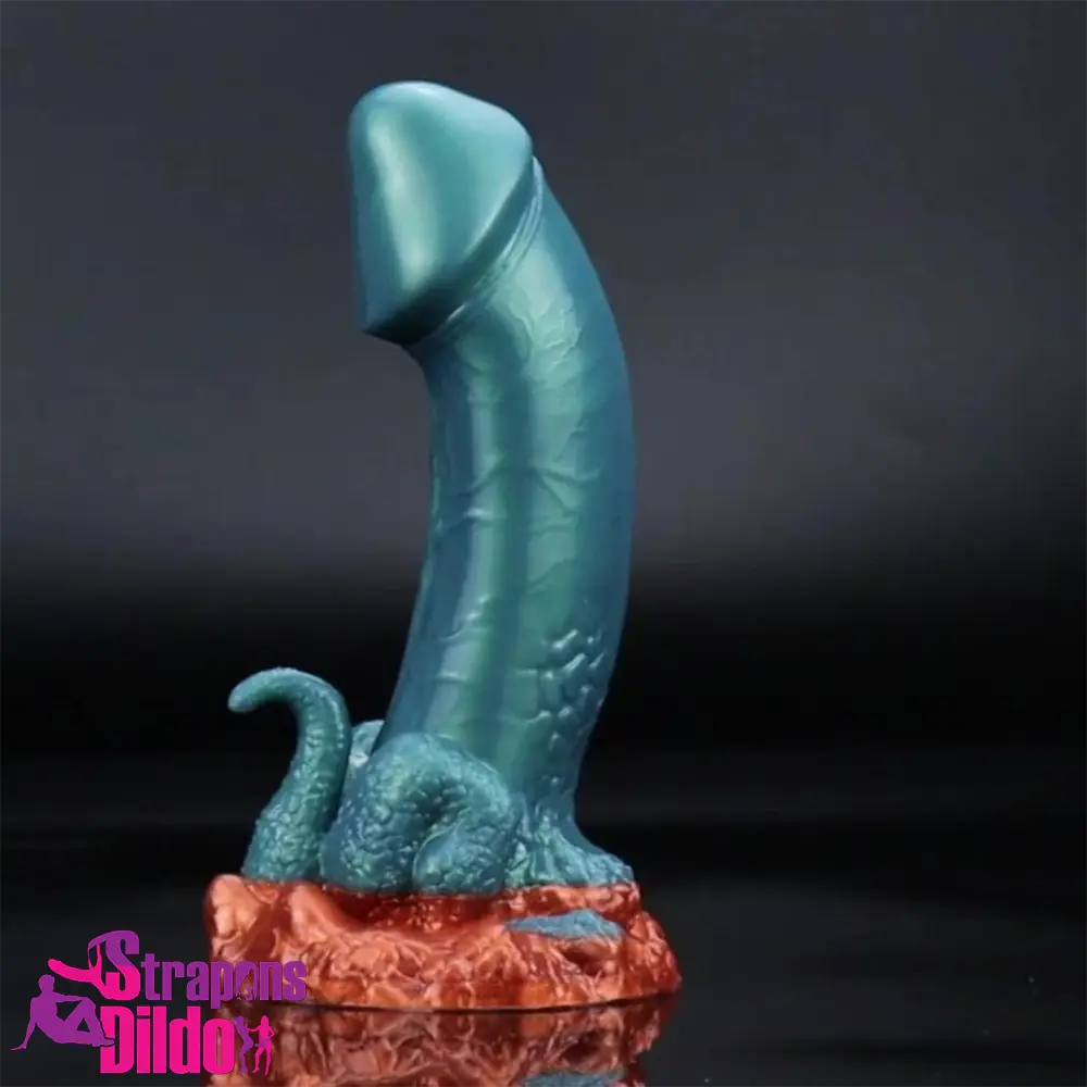 7.13in Dinosaur Monster Silicone Soft Dildo For Prostate Vaginal Love Strap ons Dildo