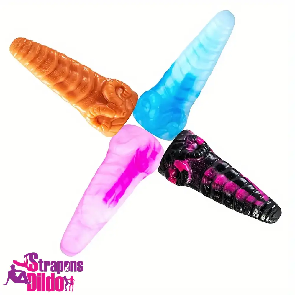 10.2in Sheep Silicone Soft Animal Monster Dildo For Women Orgasm Strap ons Dildo