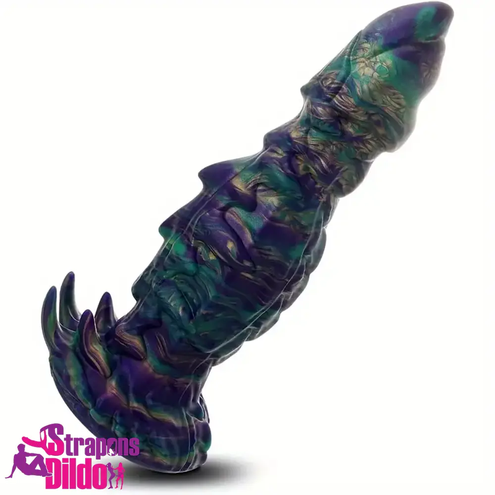 9.84in Body Safe Silicone Big Soft Monster Dildo For Women Adult Toy Strap ons Dildo