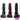 7.87in Silicone Soft Mixed Color Dog Cock Dildo For Masturbating Sex Toy - Strap ons Dildo