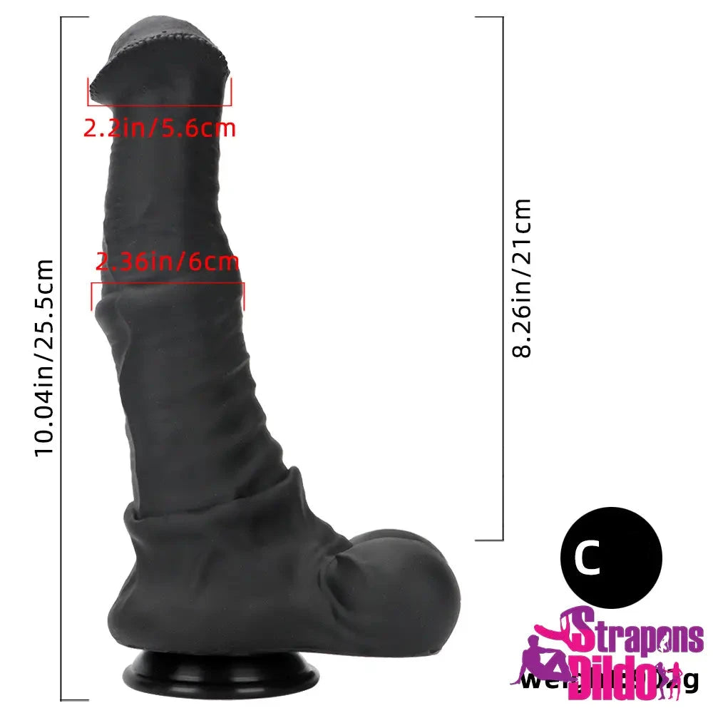 10.04in 11.41in 13.38in Horse Cock Big Black Animal Dildo For Women Strap ons Dildo