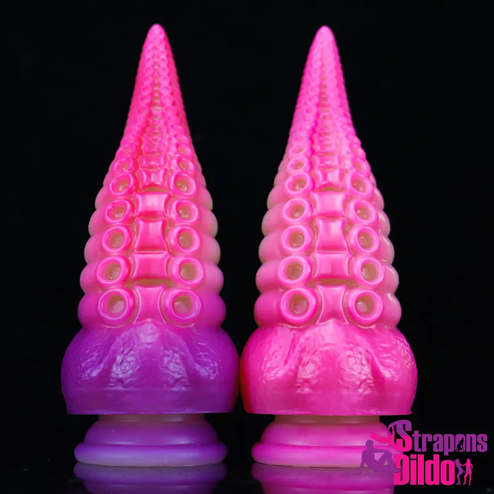 8.07in Fantasy Silicone Soft Large Tentacle Octopus Dildo Clitoris For Sex - Strap ons Dildo