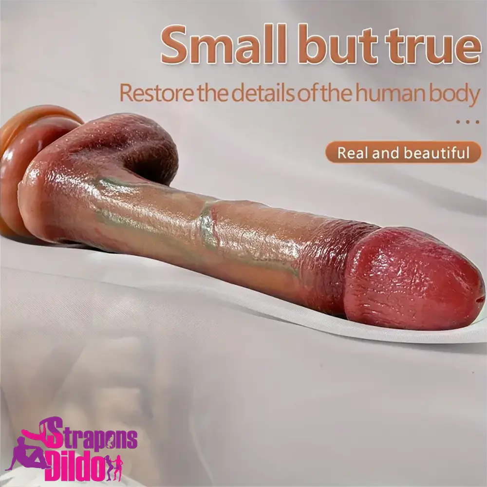 7.48in 8.66in Real Lifelike Silicone Soft Dildo For Female Sex Women Strap ons Dildo