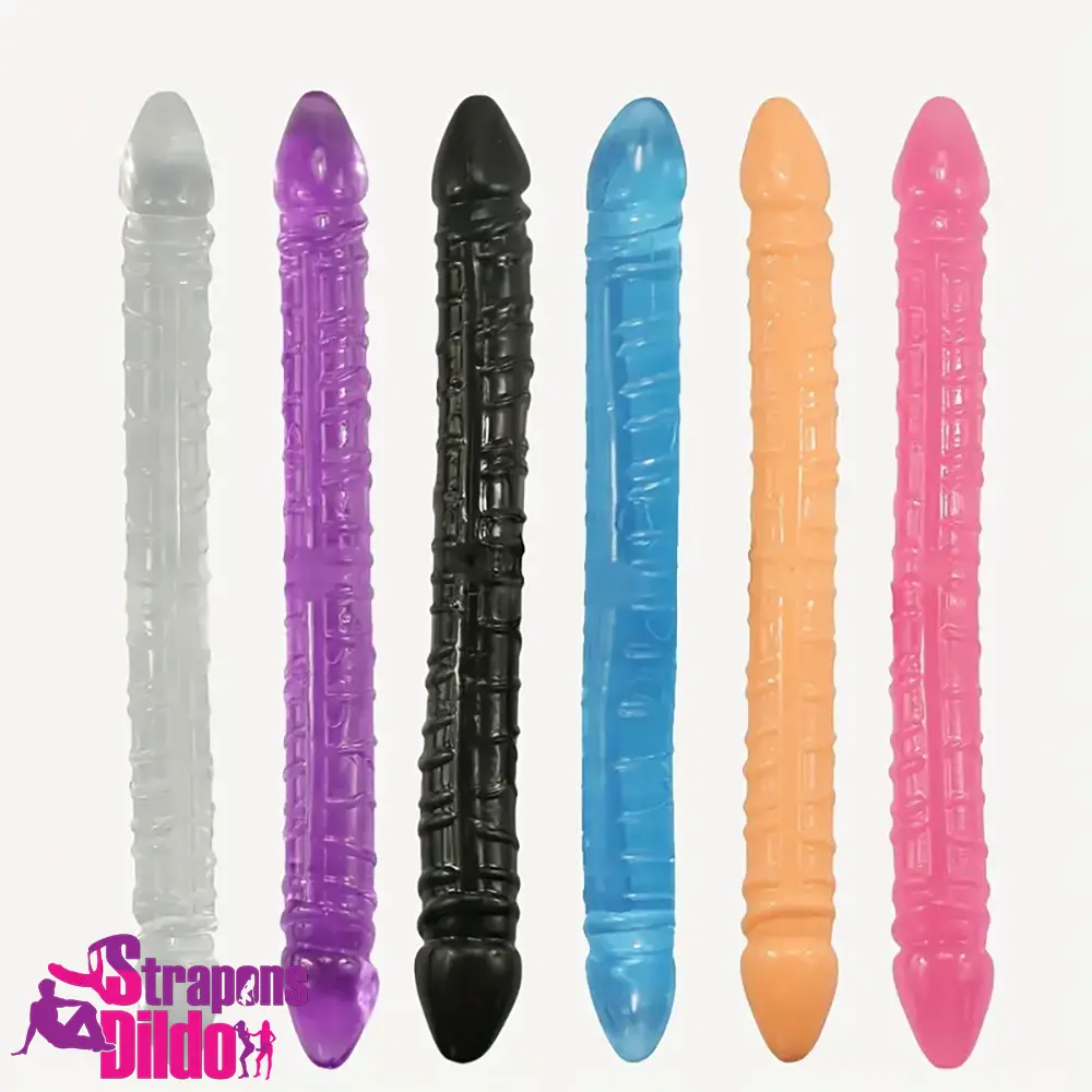 13.19in Dual Ended Long Big Dildo Sex Toy For Increased Penetration Strap ons Dildo