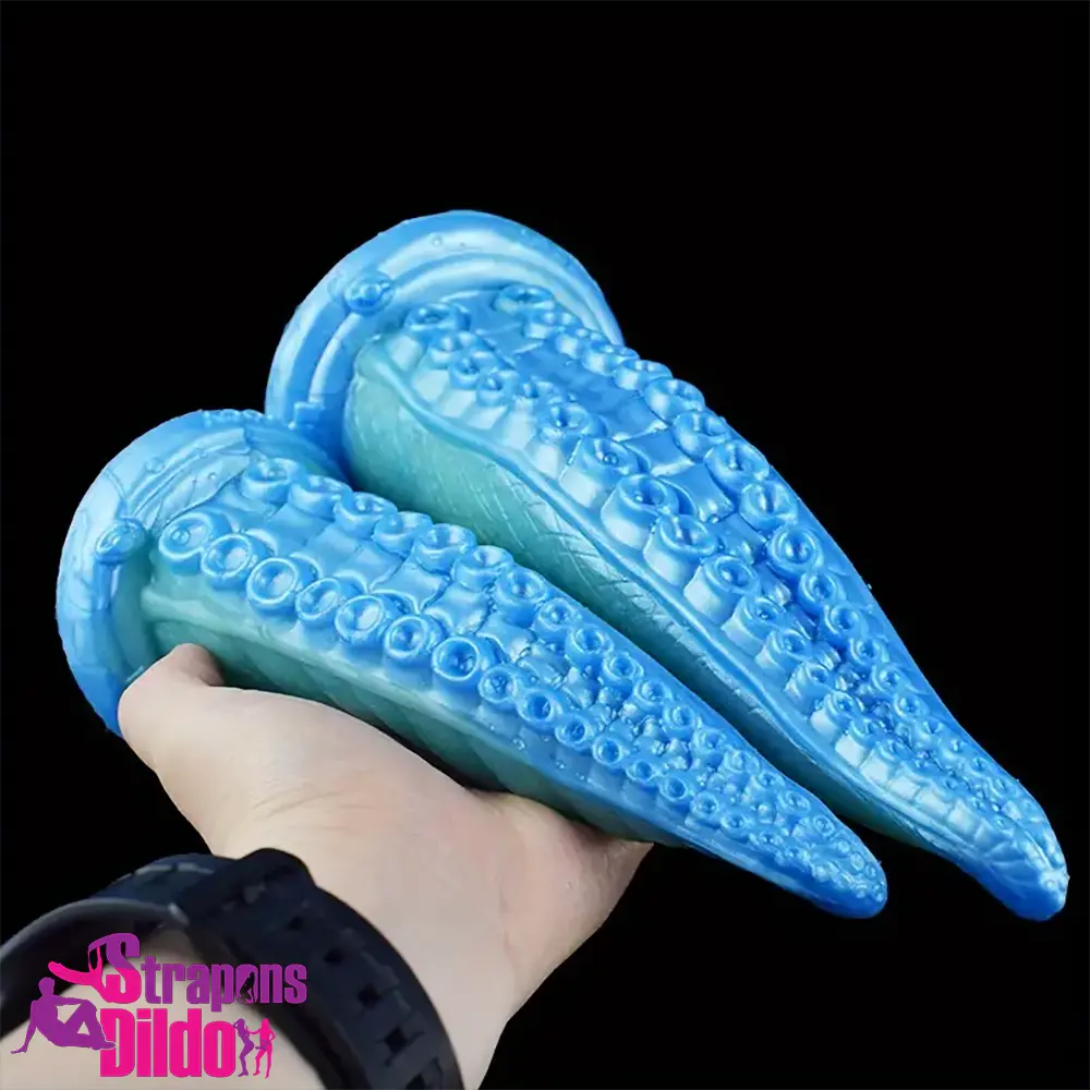 7.16in 9.05in Fantasy Monster Vaginal Tentacle Silicone Soft Dildo Strap ons Dildo