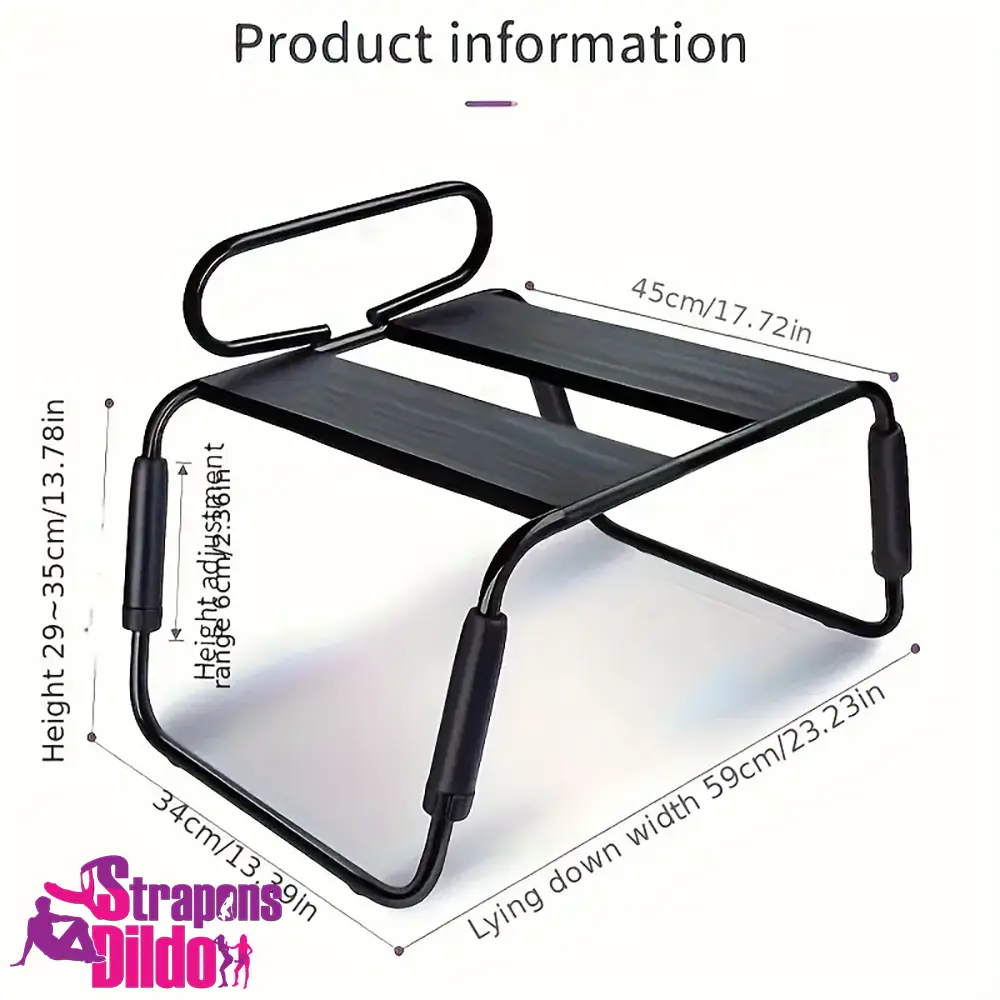 Adjustable Folding Dildo Chair For Women With Removable Headrest Strap ons Dildo