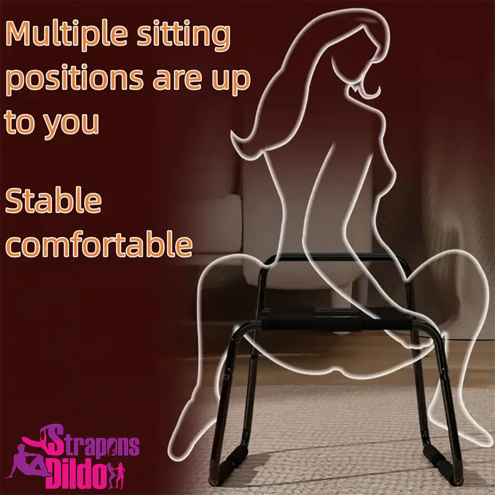 Real BDSM Enhancer Sex Dildo Chair Weightless Bouncing Mount Stool Strap ons Dildo