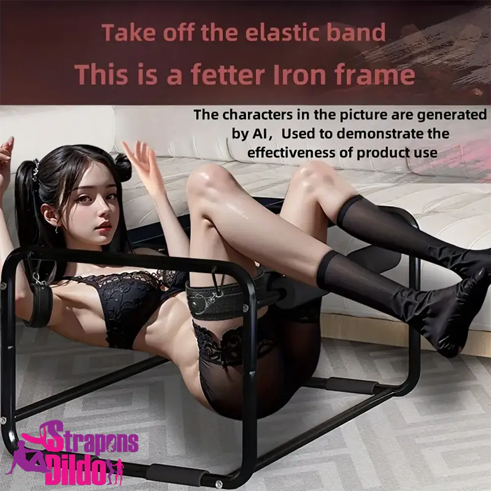 Multi-Functional BDSM Sex Dildo Chair With Bondage Ergonomic Strap ons Dildo