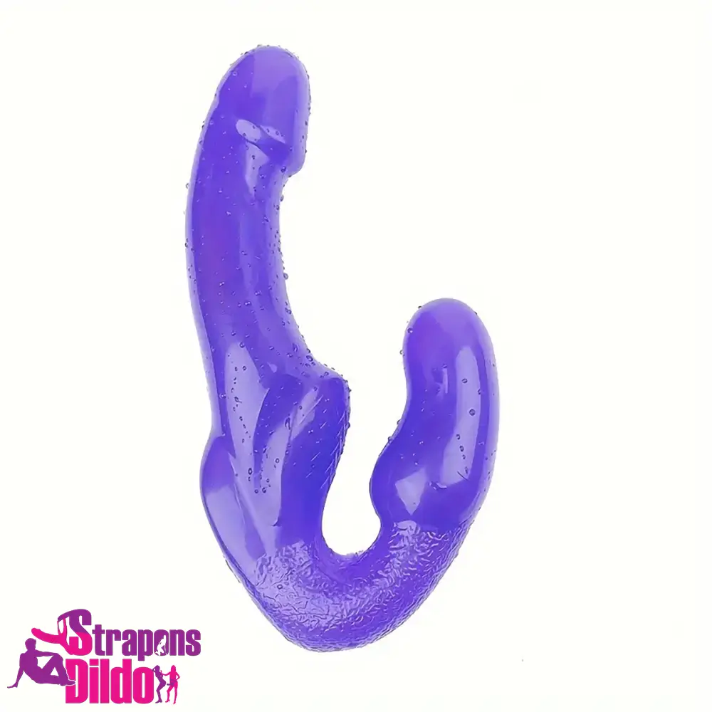 9.05in Dual Heads Strapless Strapon Dildo For Couples Women Sex Strap ons Dildo