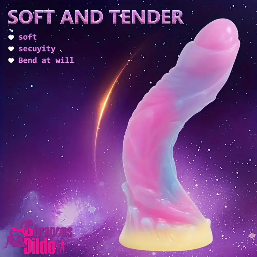 High-Quality Night-Glowing Cock Silicone Fantasy Monster Dildo Strap ons Dildo