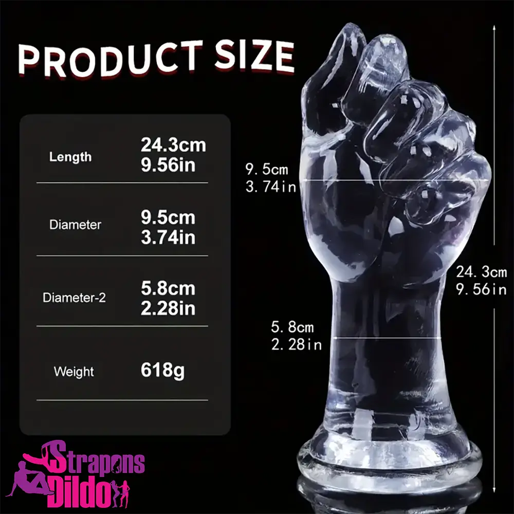 8.07in 9.56in Fist Dildo Big BDSM Sex Toy For For Men Sex Love Adults Strap ons Dildo