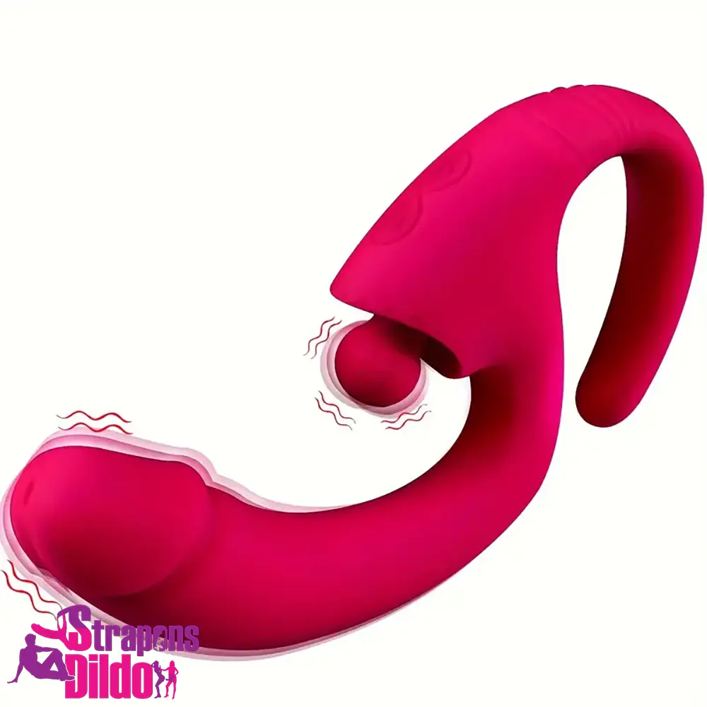 8.6in Auto Vibrating Impacting Big Dildo BDSM Sex Toy For G Women Strap ons Dildo