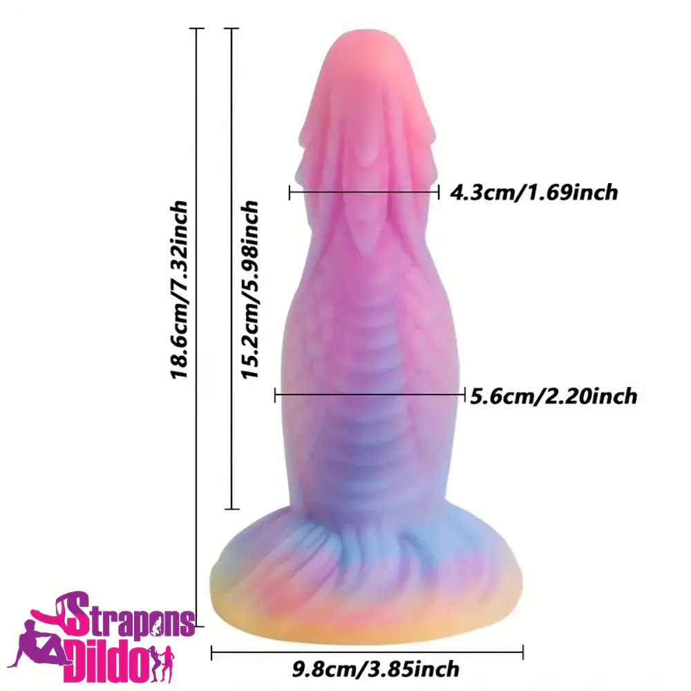 High-Quality Night-Glowing Cock Silicone Fantasy Monster Dildo Strap ons Dildo