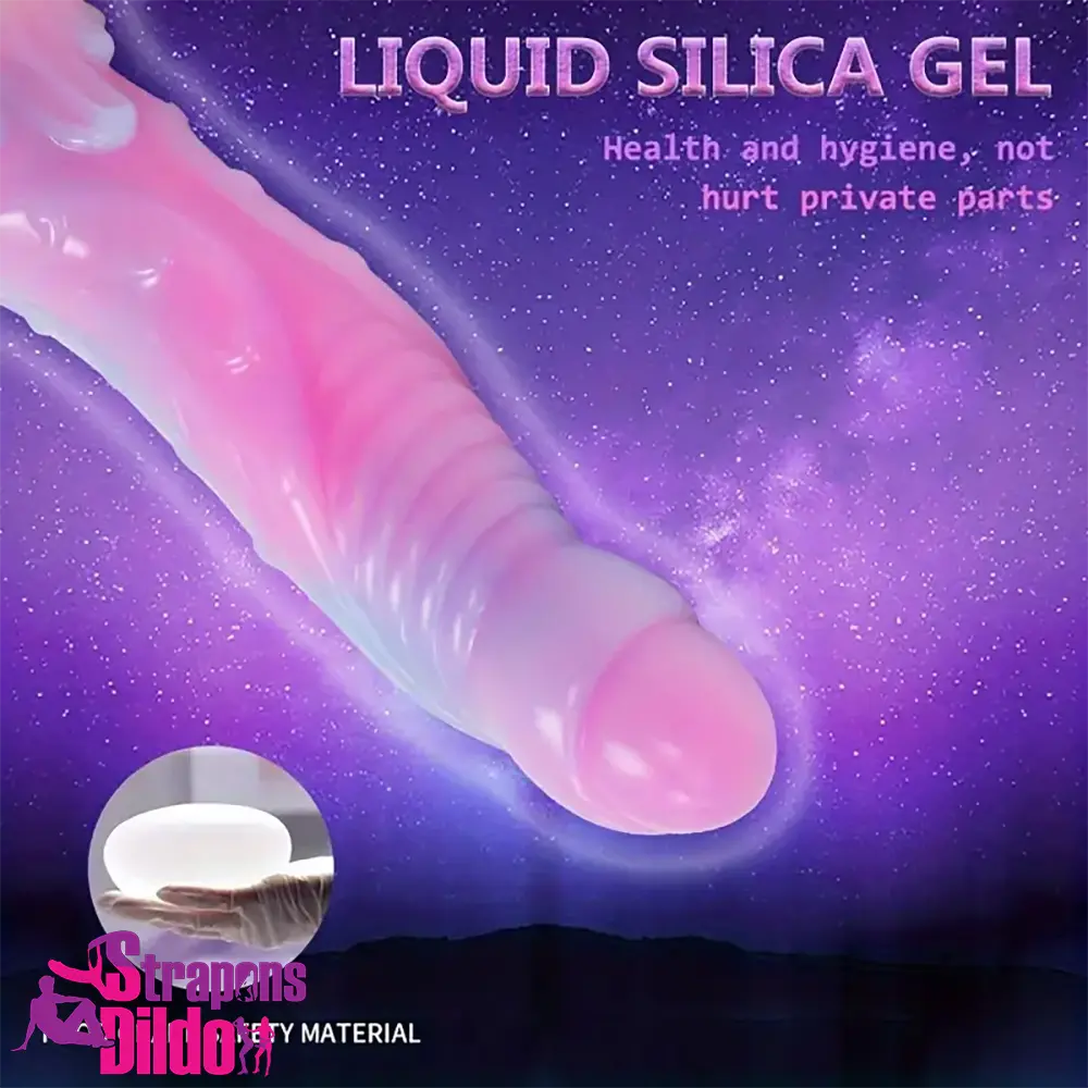 High-Quality Night-Glowing Cock Silicone Fantasy Monster Dildo Strap ons Dildo