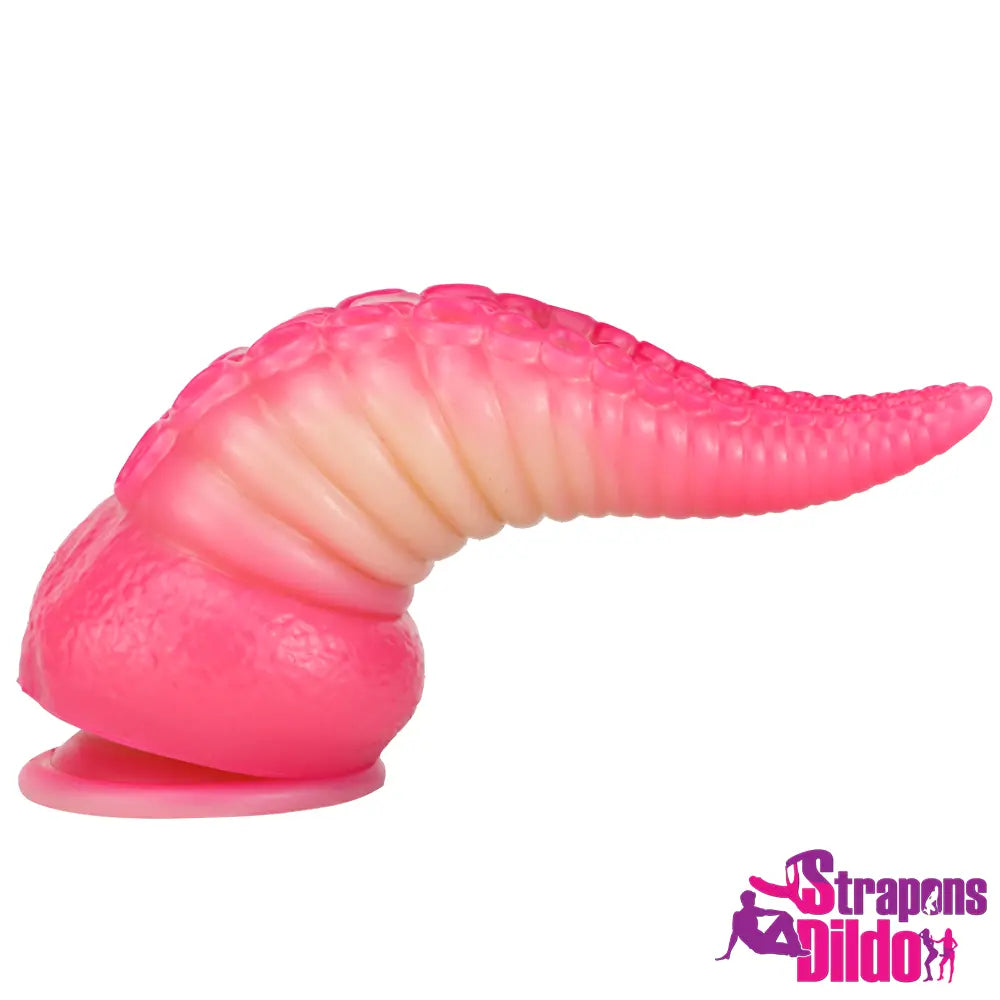 8.07in Fantasy Silicone Soft Large Tentacle Octopus Dildo Clitoris For Sex - Strap ons Dildo