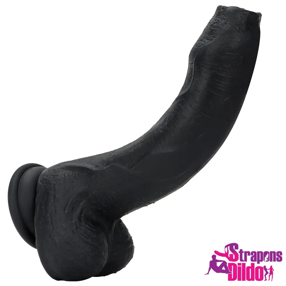 8.46in Realistic Silicone Soft Uncut Penis Big Dildo For Hands-Free Play - Strap ons Dildo