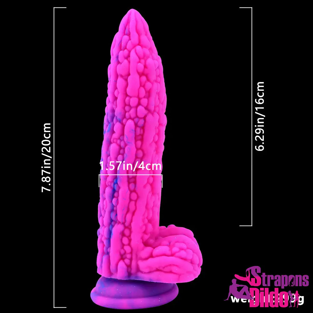 7.87in Lifelike Silicone Soft Penis Dildo Sex Toy For Woman Men Love Strap ons Dildo