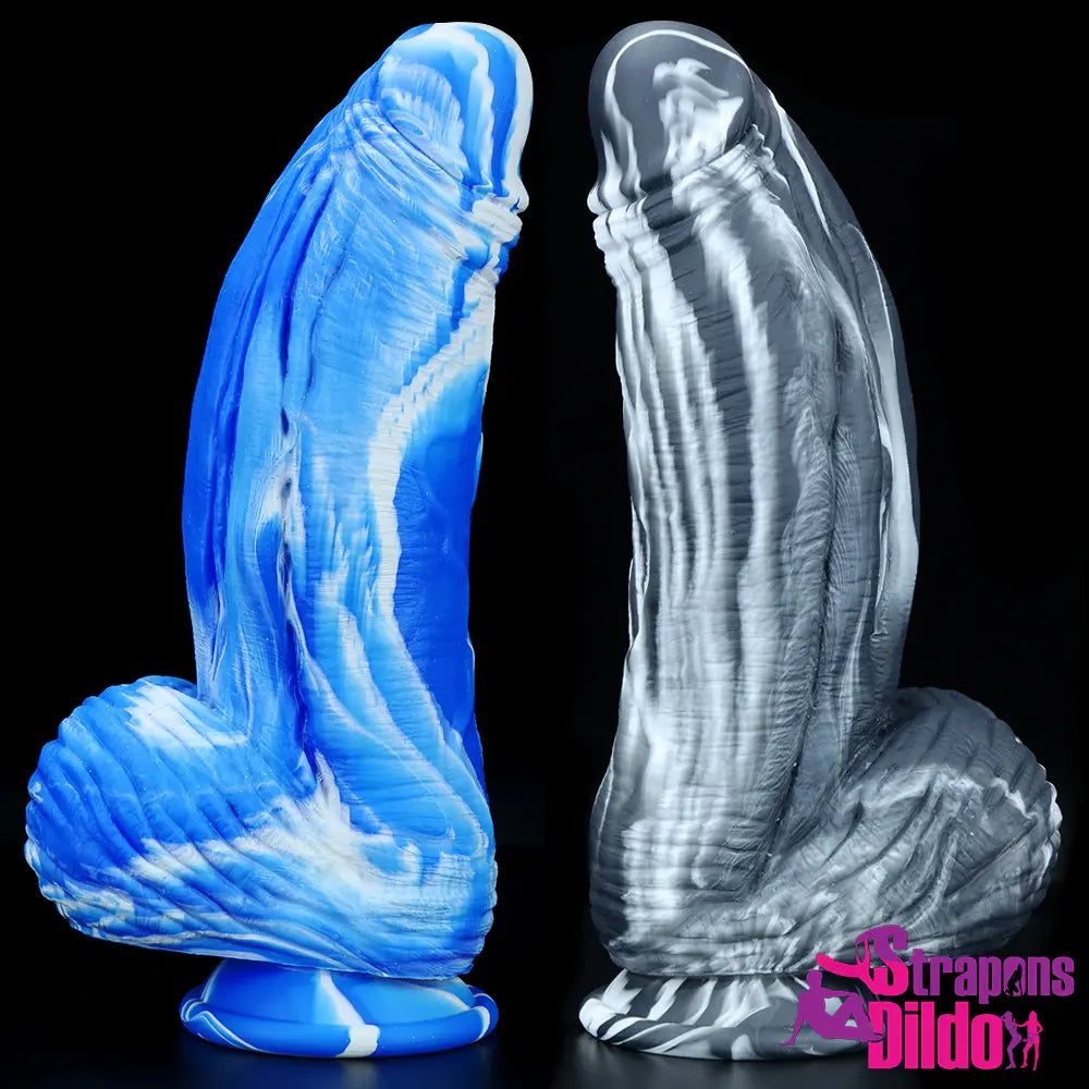 9.84in Realistic Big Soft Suction Cup Thick Dildo For Women Men Strap ons Dildo