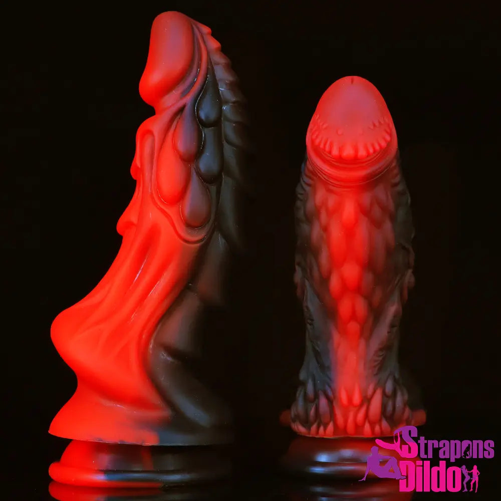 8.66in Silicone Soft Large Dragon Animal Dildo Anal Vaginal Stimulation - Strap ons Dildo