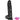 9.84in 12.6in Big Black Penis Thick Dildo Vagina Masturbator Sex Toy - Strap ons Dildo