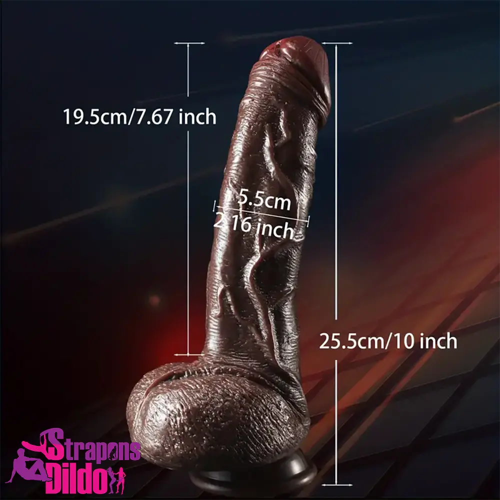 10in Realistic Skin Feel Like Soft Large Silicone Dildo Female Masturbator Strap ons Dildo