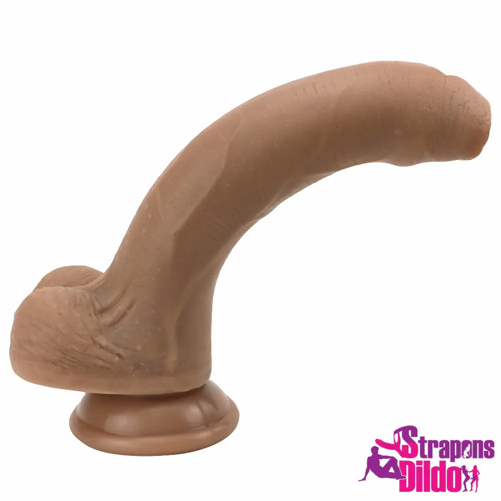 8.66in Silicone Big Soft Uncut Dildo Female Masturbation Adult Sex Toy - Strap ons Dildo