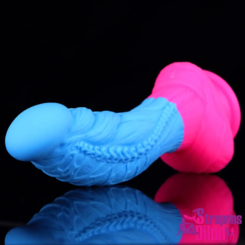 7.6in Silicone Suction Cup Soft Anal Odd Dildo Dick G Spot Massager - Strap ons Dildo