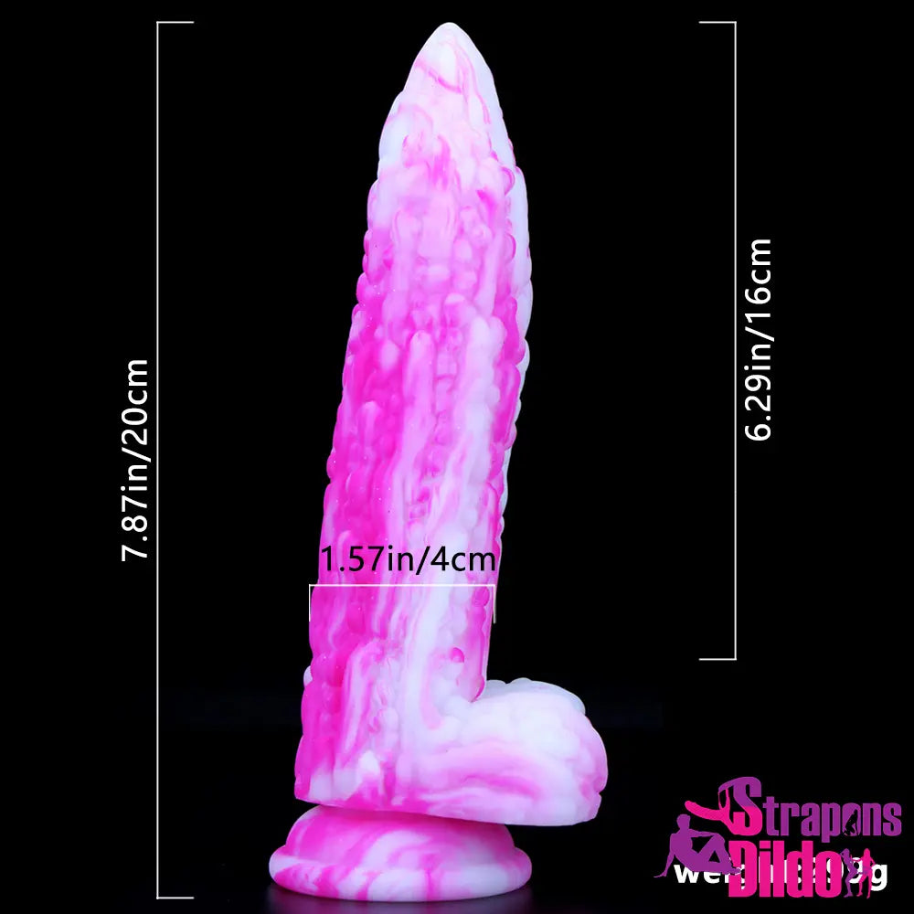 7.87in Lifelike Silicone Soft Penis Dildo Sex Toy For Woman Men Love Strap ons Dildo