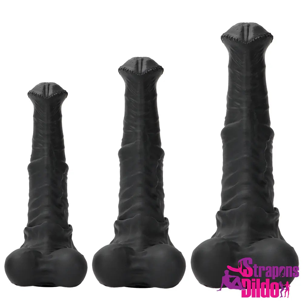 10.04in 11.41in 13.38in Horse Cock Big Black Animal Dildo For Women Strap ons Dildo