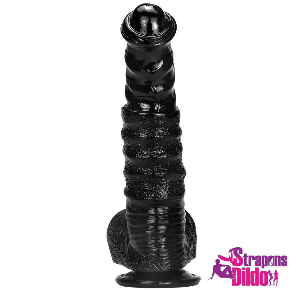 9.84in Horse Cock Penis Big Animal Thick Dildo Vagina Masturbator - Strap ons Dildo