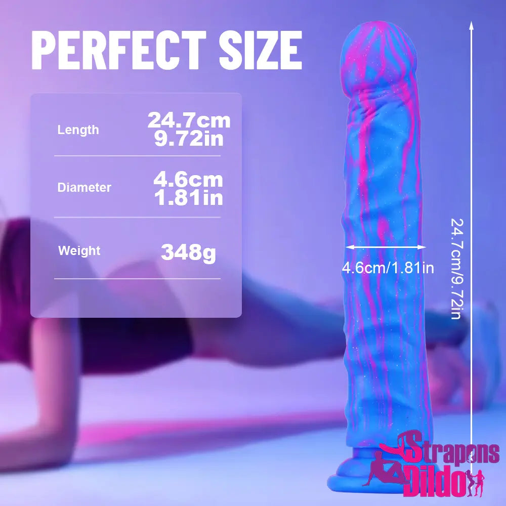 9.72in Silicone Soft Large Dildo For Penis Women Man Gay Lesbian - Strap ons Dildo