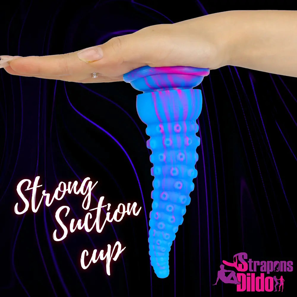 6.02in 7.09in 8.06in Silicone Octopus Tentacle Suction Cup Soft Dildo - Strap ons Dildo