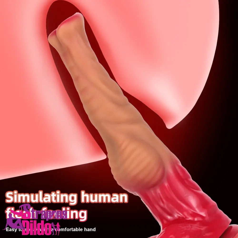 12.6in 14.37in 15.94in Liquid Silicone Animal Horse Cock Large Real Dildo Strap ons Dildo