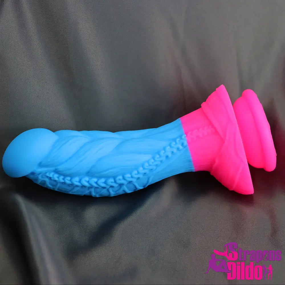 7.6in Silicone Suction Cup Soft Anal Odd Dildo Dick G Spot Massager - Strap ons Dildo