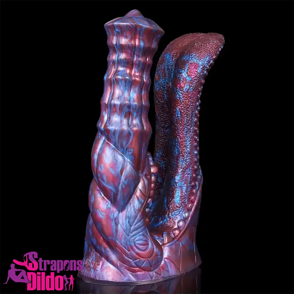 7.64in 7.99in 8.07in Fantasy Silicone Double Heads Dildo Masturbation Toy Strap ons Dildo