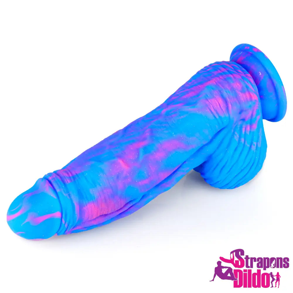 9.4in Fat Thick Silicone Soft Dildo Realistic Penis Toy For Women Men - Strap ons Dildo