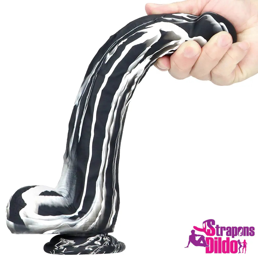 10.23in Silicone Soft Big Prostate Massage Dildo Anal Sex Stimulation Strap ons Dildo