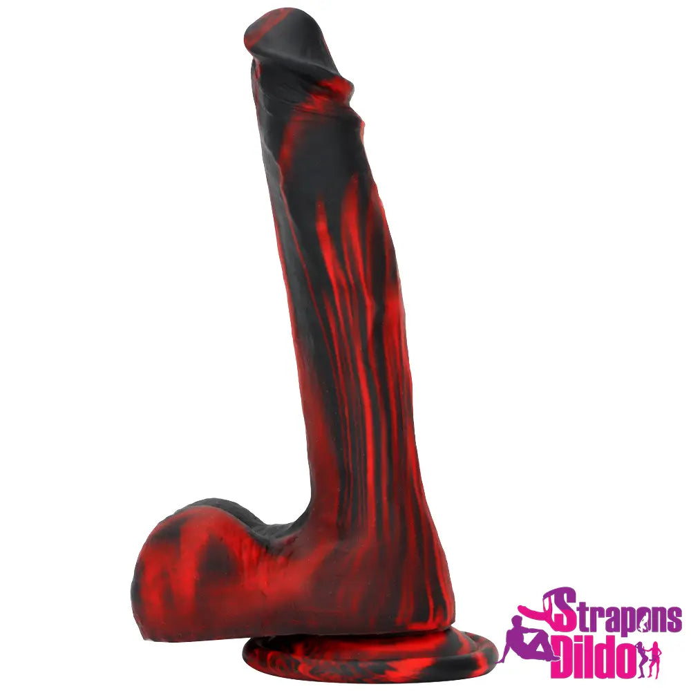 8.46in Large Silicone Soft Mixed Color Dildo For Couples Gay Lesbian Strap ons Dildo