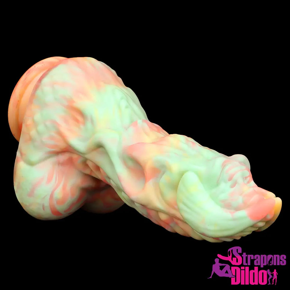 9.44in Fantasy Big Silicone Soft Mixed Color Dildo Sex Toy For Women Strap ons Dildo